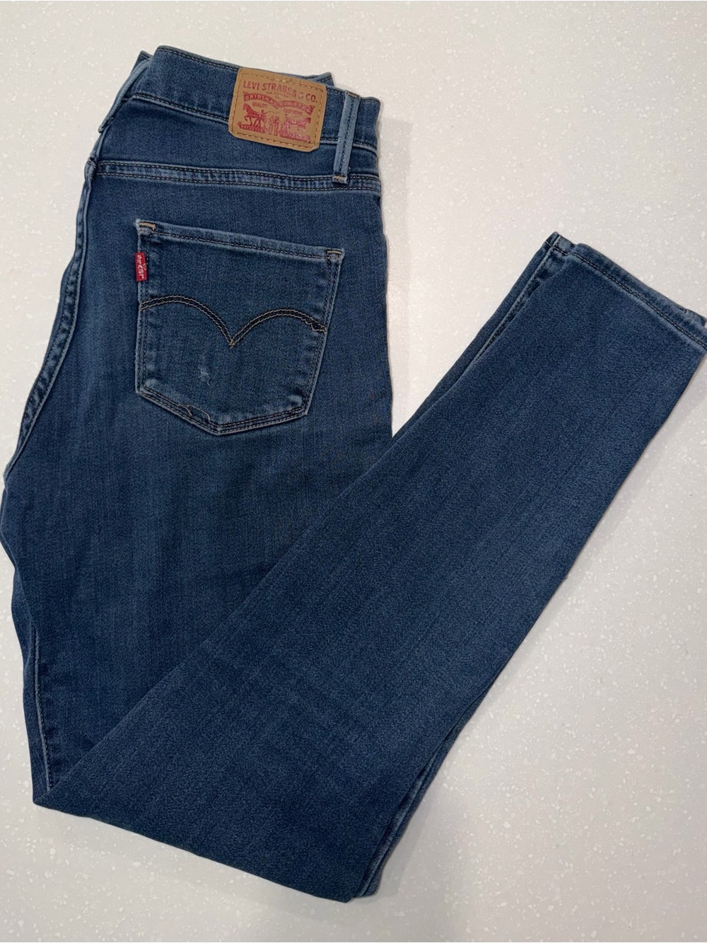 Levi's Men's Navy Skinny Jeans